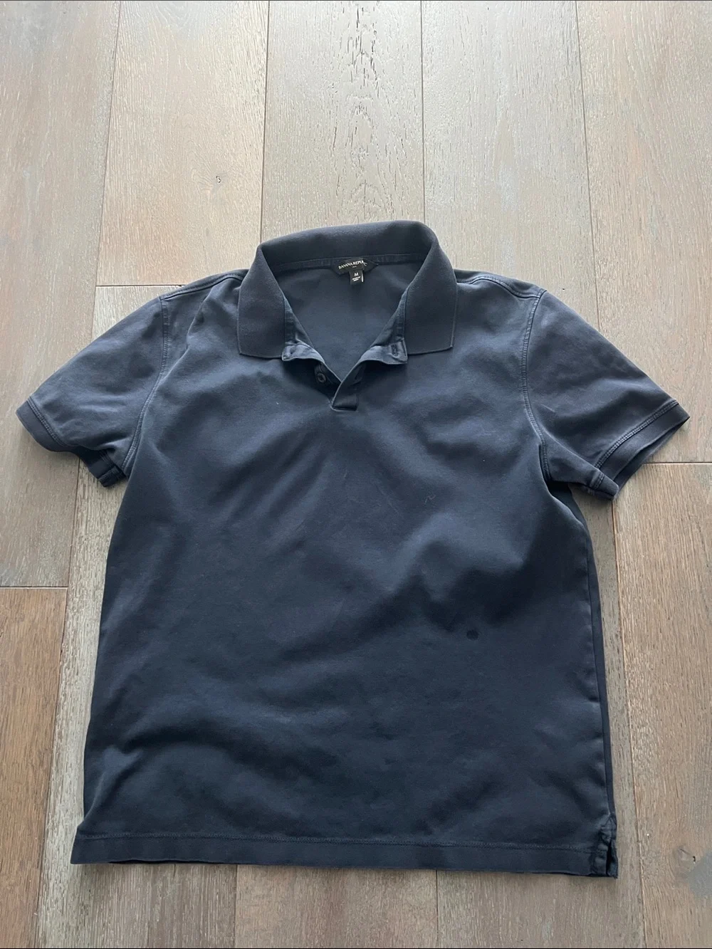 Banana Republic Men's Navy Polo Shirt